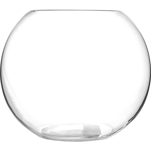 Ваза-шар  стекло  диаметр=26, высота=22.4 см. Неман