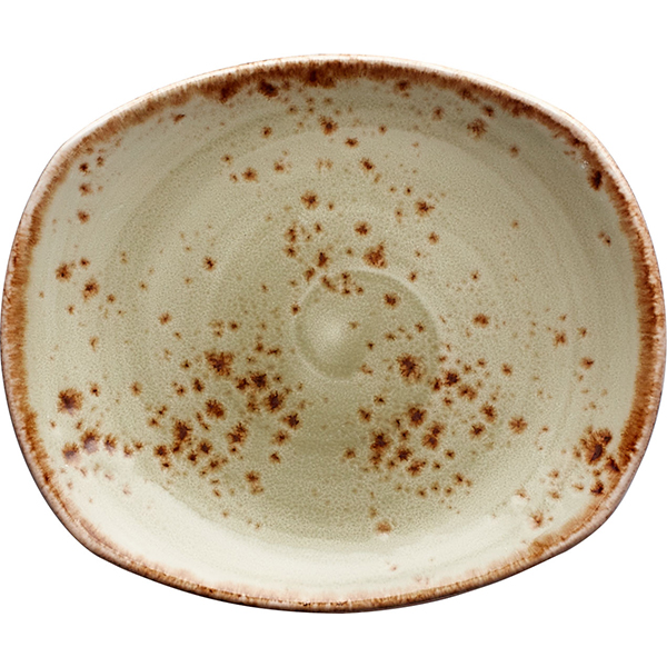 Тарелка пирожковая «Крафт»  материал: фарфор  высота=2, длина=15.2, ширина=13 см. Steelite