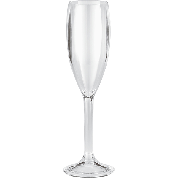 Бокал для шампанского флюте; стекло; 180 мл; диаметр=50, высота=220 мм; прозрачный