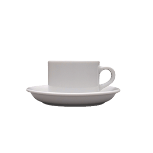 Чашка чайная «Америка»; материал: фарфор; 200 мл; диаметр=8, высота=6, длина=11, ширина=8 см.; белый
