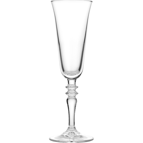Бокал для шампанского флюте «Винтаж»; стекло; 190 мл; диаметр=7, высота=23 см.; прозрачный