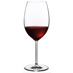 Бокал для вина «Винтаж»; хрустальное стекло; 0.6л; H=24см