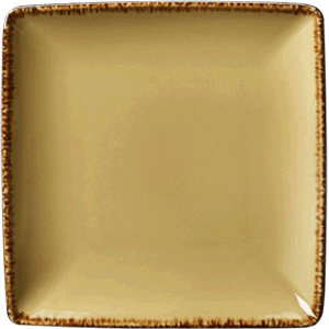 Блюдо прямоугольное «Террамеса вит»; фарфор; L=16.8,B=16.8см; бежевый цвет