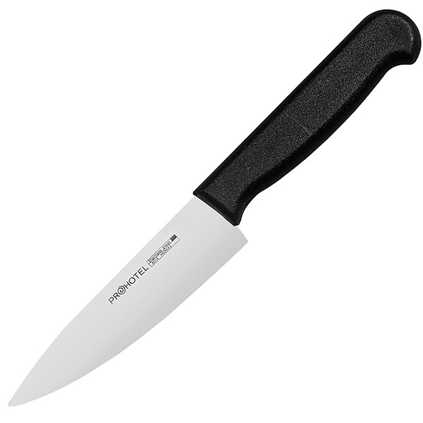 Нож поварской «Проотель»  сталь нержавеющая,пластик  L=24/12.5,B=3см Yangdong