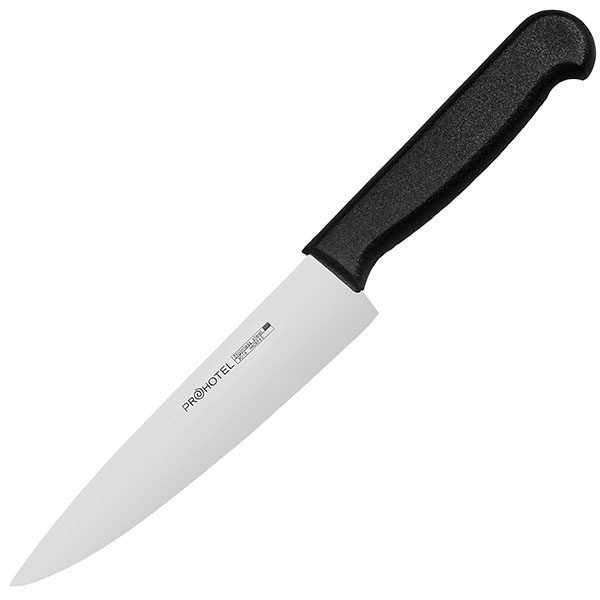 Нож поварской «Проотель»; сталь нержавеющая, пластик; L=27/15, B=3см; металлический