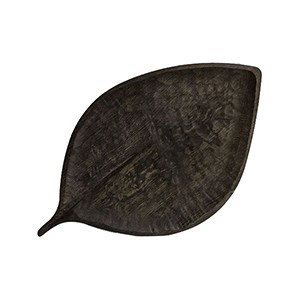 Блюдо «Береза» мореный дуб; H=3,L=53,B=31см