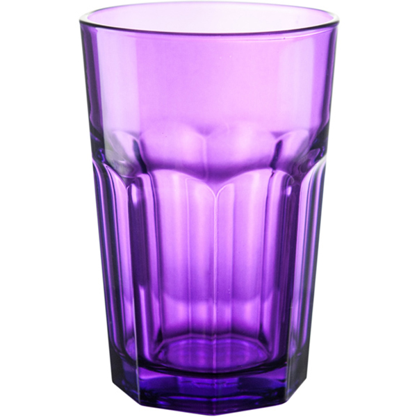 Хайбол «Энжой»; стекло; 350мл; D=83,H=122мм; фиолетовый