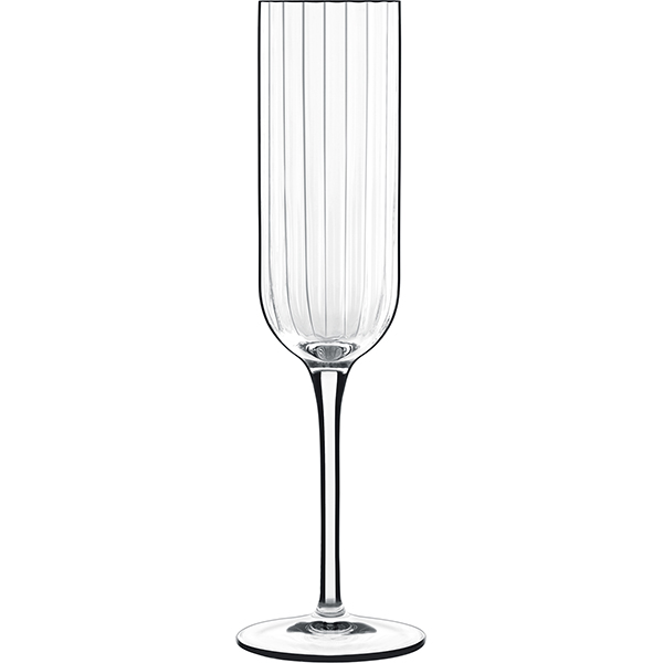Бокал для шампанского флюте «Бах»; хрустальное стекло; 210мл; D=70,H=235мм