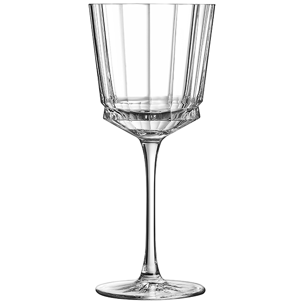 Бокал для вина «Макассар»; хрустальное стекло; 350мл; прозрачный
