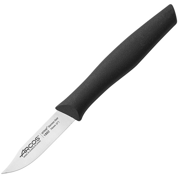 Нож для чистки овощей и фруктов «Нова»  сталь нержавеющая,полипропилен  L=7см ARCOS