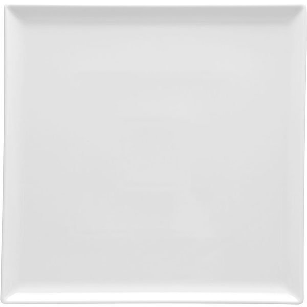 Тарелка квадратная «Анкара»; фарфор; L=30.5,B=30.5см; белый