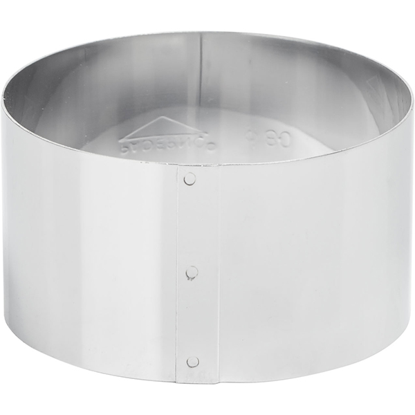 Кольцо кондитерское  сталь нержавеющая  диаметр=80, высота=45 мм Paderno