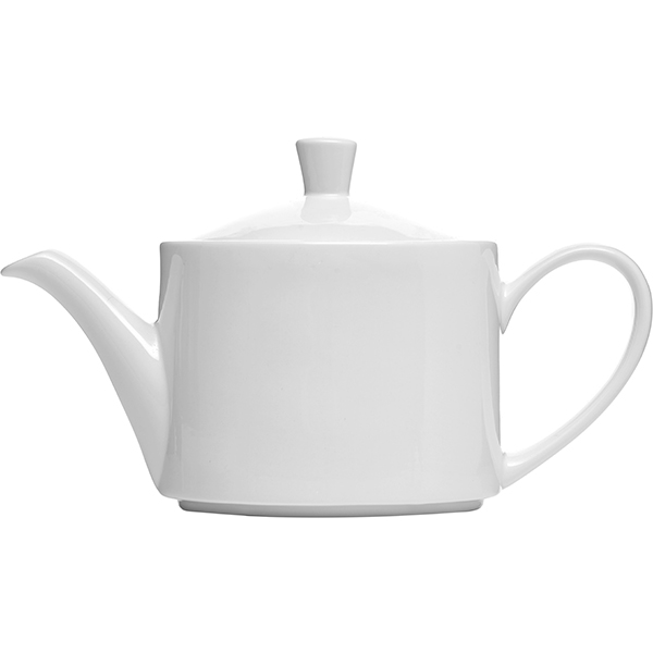 Чайник «Монако Вайт»; материал: фарфор; 475 мл; высота=135, длина=210, ширина=90 мм; белый