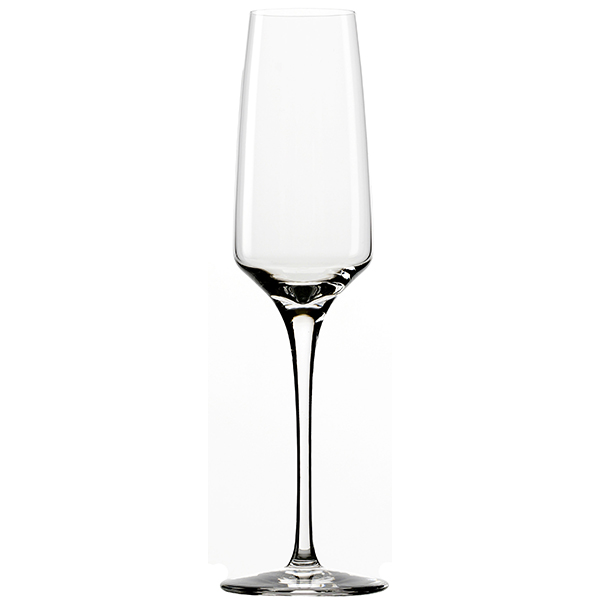 Бокал для шампанского флюте «Экспириенс»; хрустальное стекло; 188 мл; диаметр=63, высота=224 мм; прозрачный