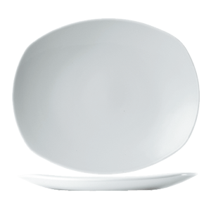 Тарелка мелкая «Тэйст вайт»  материал: фарфор  длина=20, ширина=18 см. Steelite