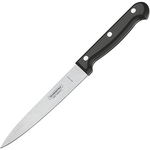 Нож кухонный универсальный  металл,пластик  длина=28/15, ширина=1 см. Tramontina