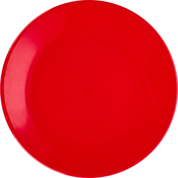 Тарелка «Фиренза ред»  материал: фарфор  диаметр=203, высота=23 мм Steelite