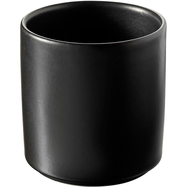 Соусник; материал: фарфор; диаметр=6.5, высота=6.7 см.; цвет: черный