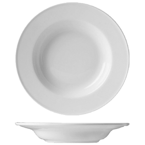 Тарелка глубокая «Акапулько»; материал: фарфор; 260 мл; диаметр=23, высота=4 см.; белый