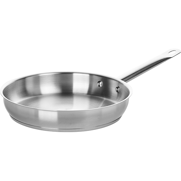 Сковорода; сталь нержавеющая; диаметр=30, высота=5.5 см.
