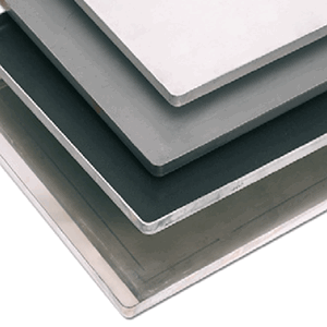 Противень с антипригарным покрытием  материал: алюминий, тефлон  высота=2, длина=60, ширина=40 см. MATFER
