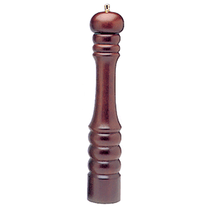 Мельница для перца керамический механизм; дерево; диаметр=7, высота=40.5 см.; коричневый