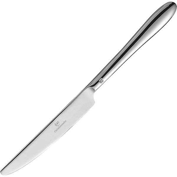 Нож десертный с ручкой моноблок «Лаццо»  сталь нержавеющая  длина=210/110, ширина=10 мм Chef&Sommelier