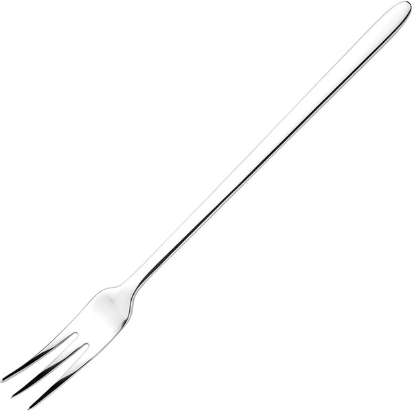 Вилка для спагетти «Аляска»; сталь нержавеющая; длина=220/60, ширина=4 мм; металлический