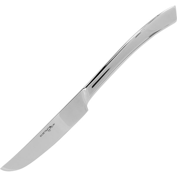 Нож для стейка «Алайниа»; сталь нержавеющая; длина=245/110, ширина=10 мм; металлический