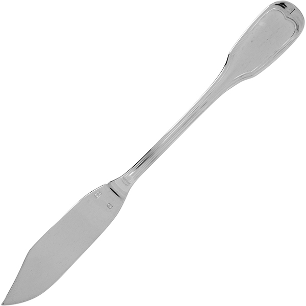Нож для рыбы «Лувр»; сталь нержавеющая; длина=195/80, ширина=3 мм; металлический