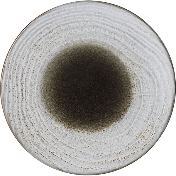 Тарелка десертная «Свелл»; керамика; D=215,H=25мм; коричневый 