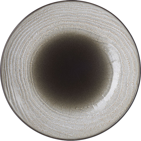 Салатник «Свелл»; керамика; D=27см; коричневый 