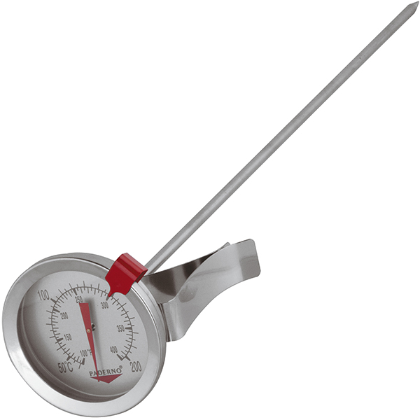 Термометр для фритюра (38-205C); сталь