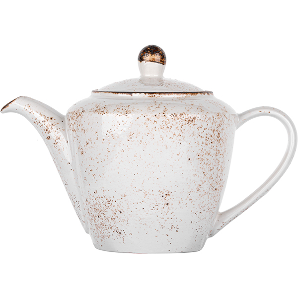 Чайник «Крафт»; материал: фарфор; 0.85л; белый
