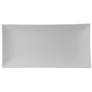 Тарелка для суши «Пати»; материал: фарфор; высота=2, длина=31, ширина=15 см.; белый