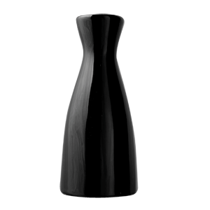Бутылка для саке «Кунстверк»; материал: фарфор; 270 мл; диаметр=75, высота=165 мм; цвет: черный